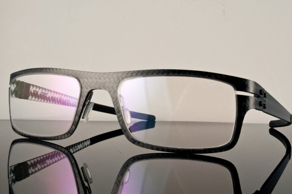 black eyewear spectacles